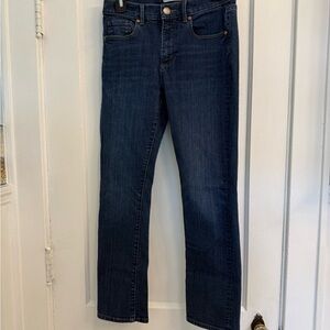 J40 LOFT Dark Blue Straight Leg Jeans